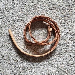 Unbranded Brown and Tan Braided Belt for Women